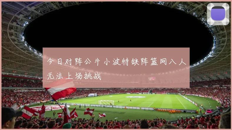 今日对阵公牛小波特缺阵篮网八人无法上场挑战